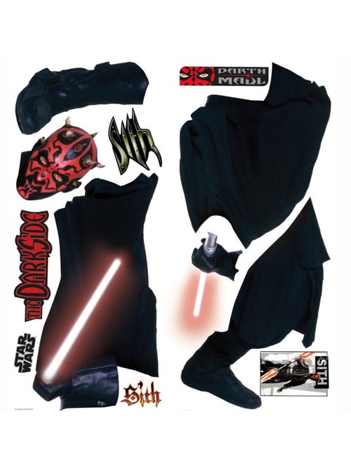 Stickers Géant Dark Maul Star Wars - Kiabi