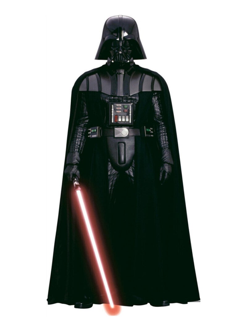 Stickers Géant Dark Vador Star Wars Noir Noir - Kiabi