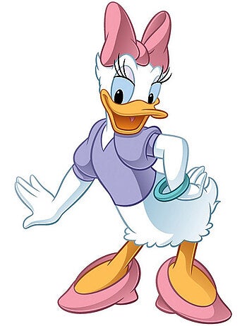 Stickers géant Disney Daisy et pierres précieuses