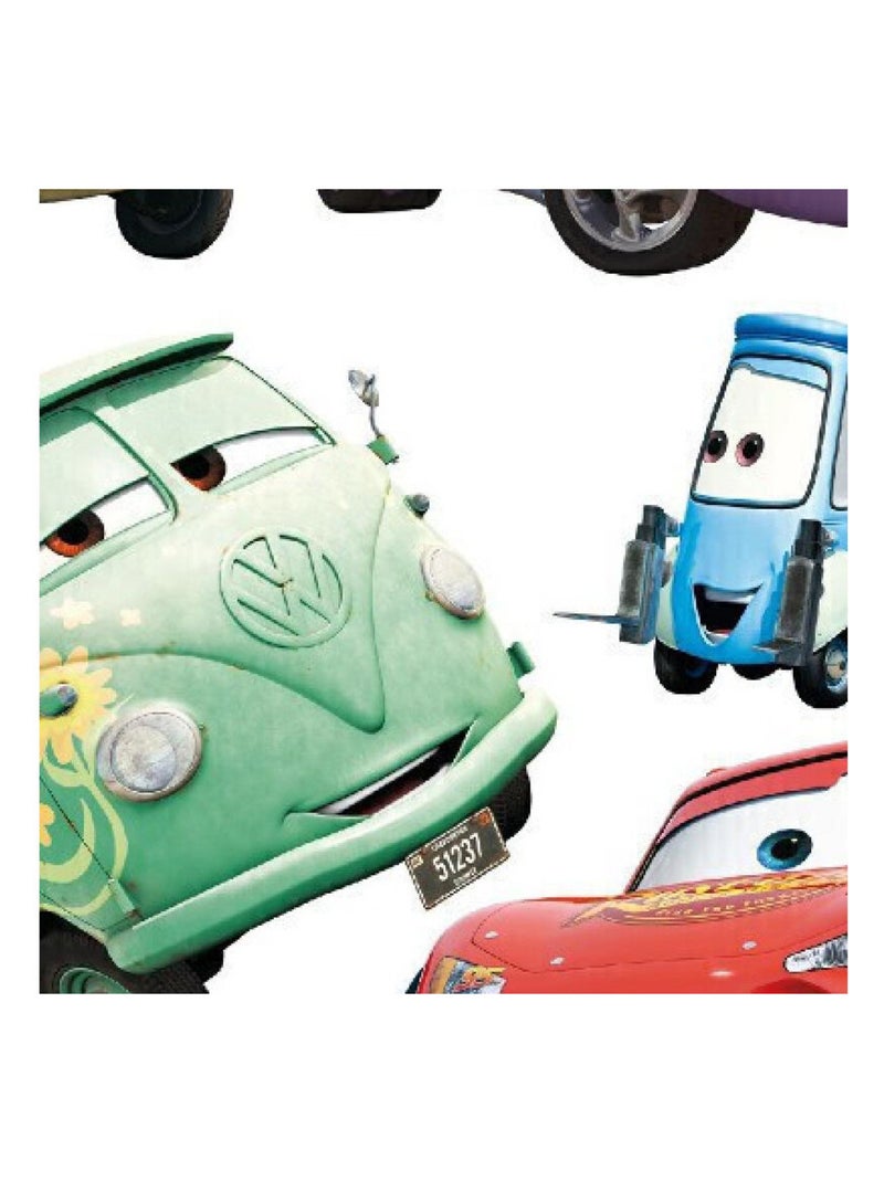 Stickers géant Doc Hudson & voiture Cars Disney Multicolore - Kiabi