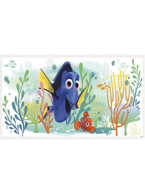 Stickers géant Dory et Nemo Disney 42x99cm - Kiabi
