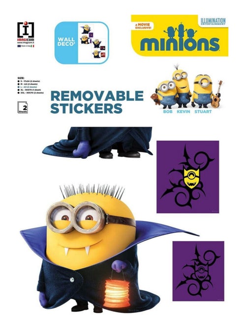 Stickers géant Dracula Les Minions - Kiabi