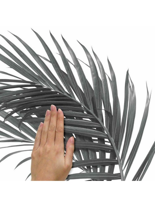 Stickers géant feuille de palmier noire - Kiabi