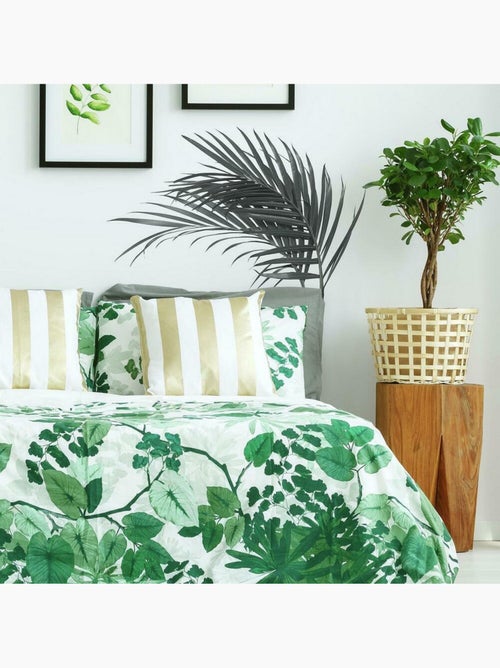 Stickers géant feuille de palmier noire - Kiabi