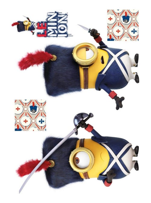 Stickers géant France Les Minions - Kiabi