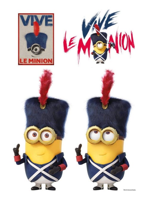 Stickers géant France Les Minions - Kiabi