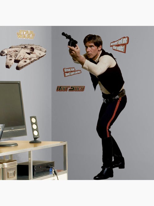 Stickers Géant Han Solo Star Wars - Kiabi