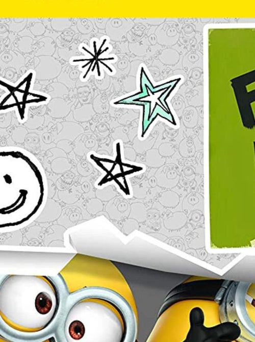 Stickers geant Illusion Les Minions - Kiabi