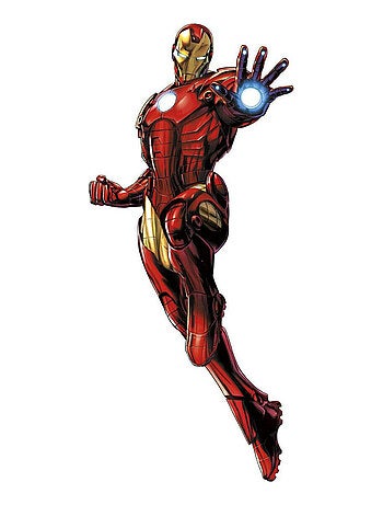 Stickers géant Iron Man Marvel H 130 CM