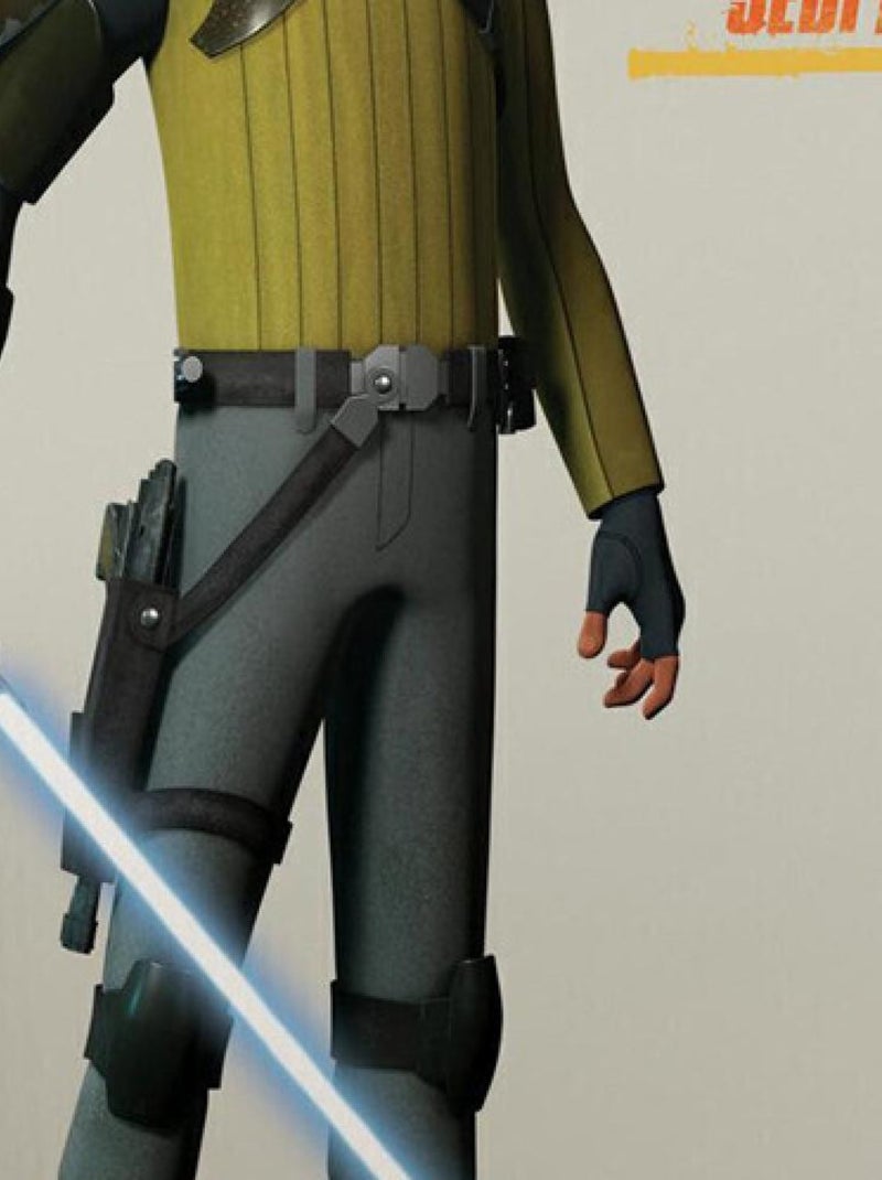 Stickers Géant Kanan Star Wars Rebels Gris - Kiabi