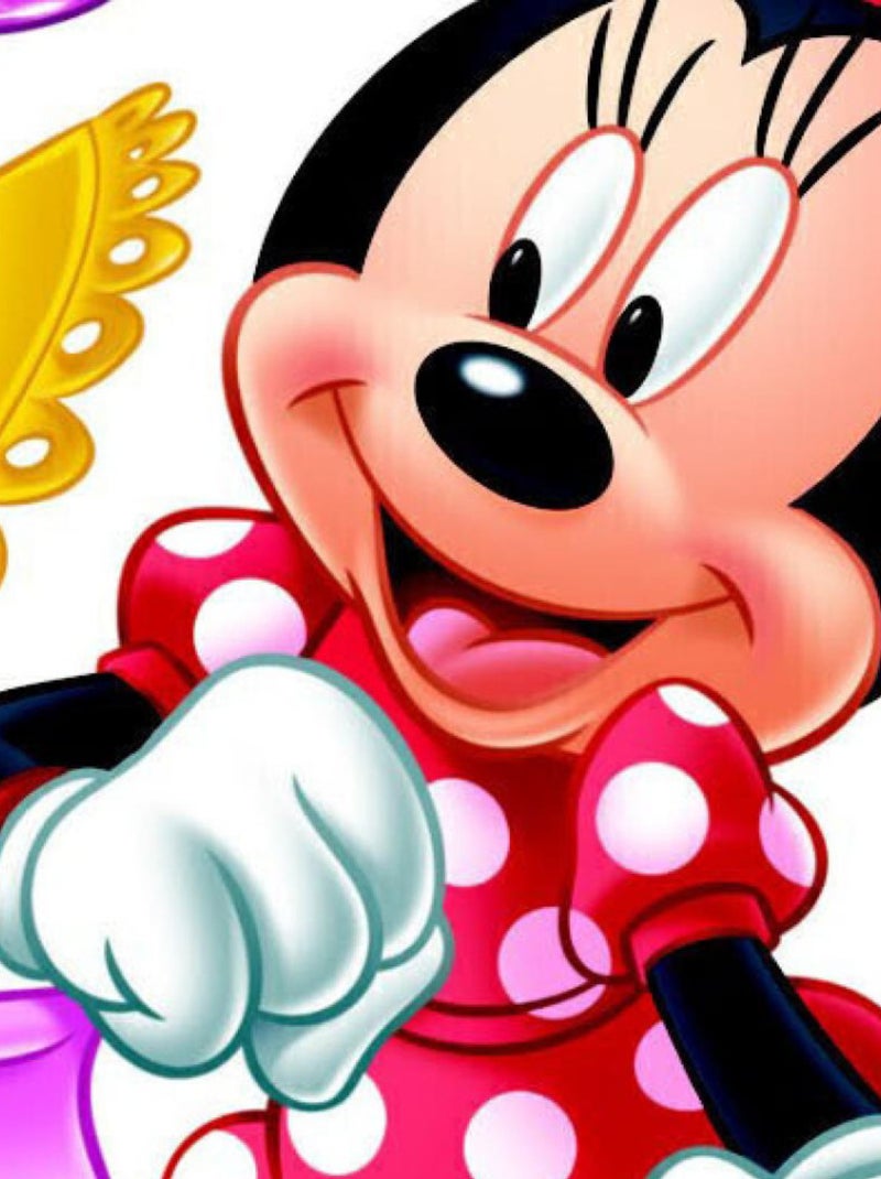 Stickers géant La Boutique de Minnie Mouse Disney Multicolore - Kiabi