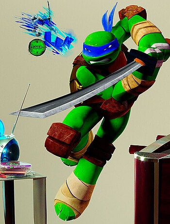Stickers géant Leonardo Tortues Ninja Nickelodeon H 90 CM