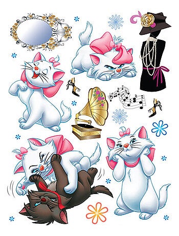 Stickers géant Les Aristochats Disney