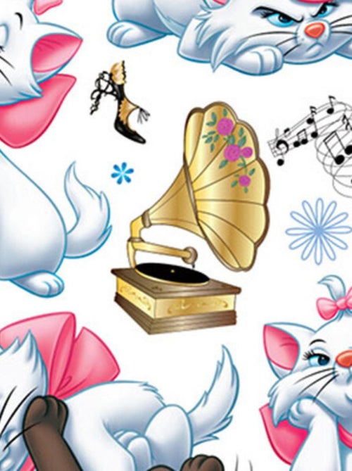 Stickers géant Les Aristochats Disney - Kiabi