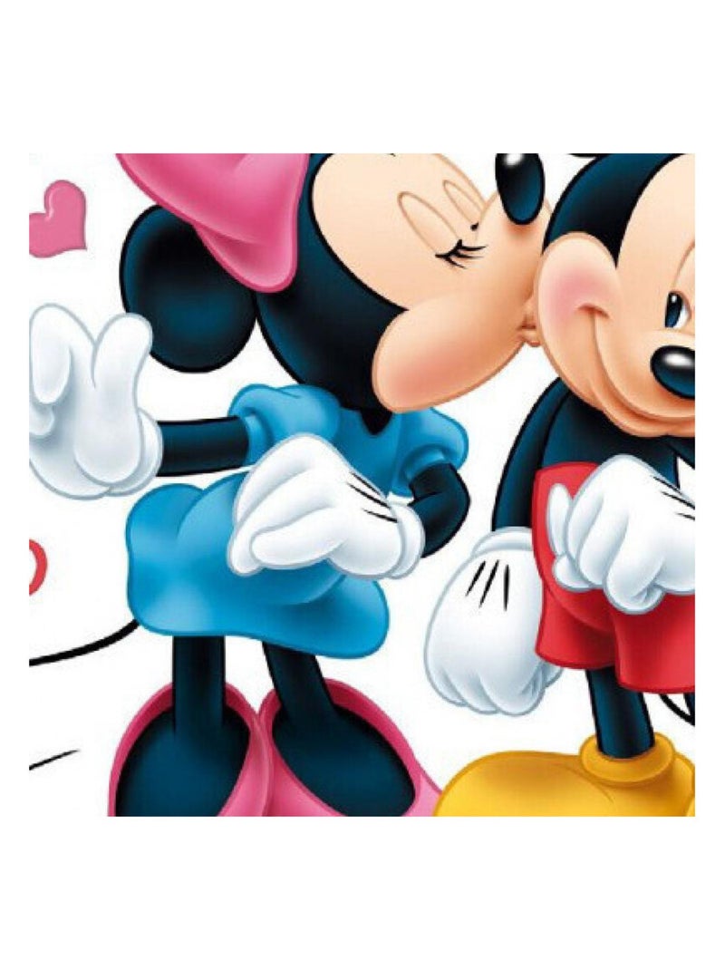 Stickers géant Mickey et Minnie Disney 42.5 x 65cm Multicolore - Kiabi