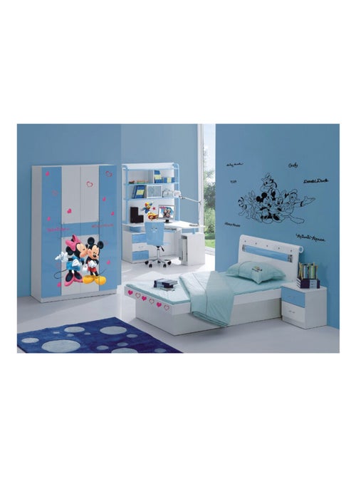 Stickers géant Mickey et Minnie Disney - Kiabi
