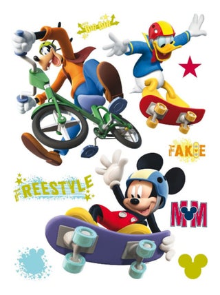 Stickers géant Mickey Freestyle Disney
