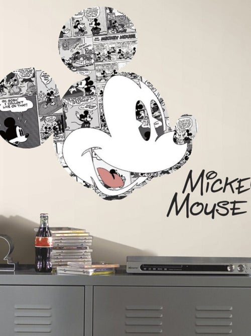 Stickers Géant Mickey Mouse Comics Disney - Kiabi