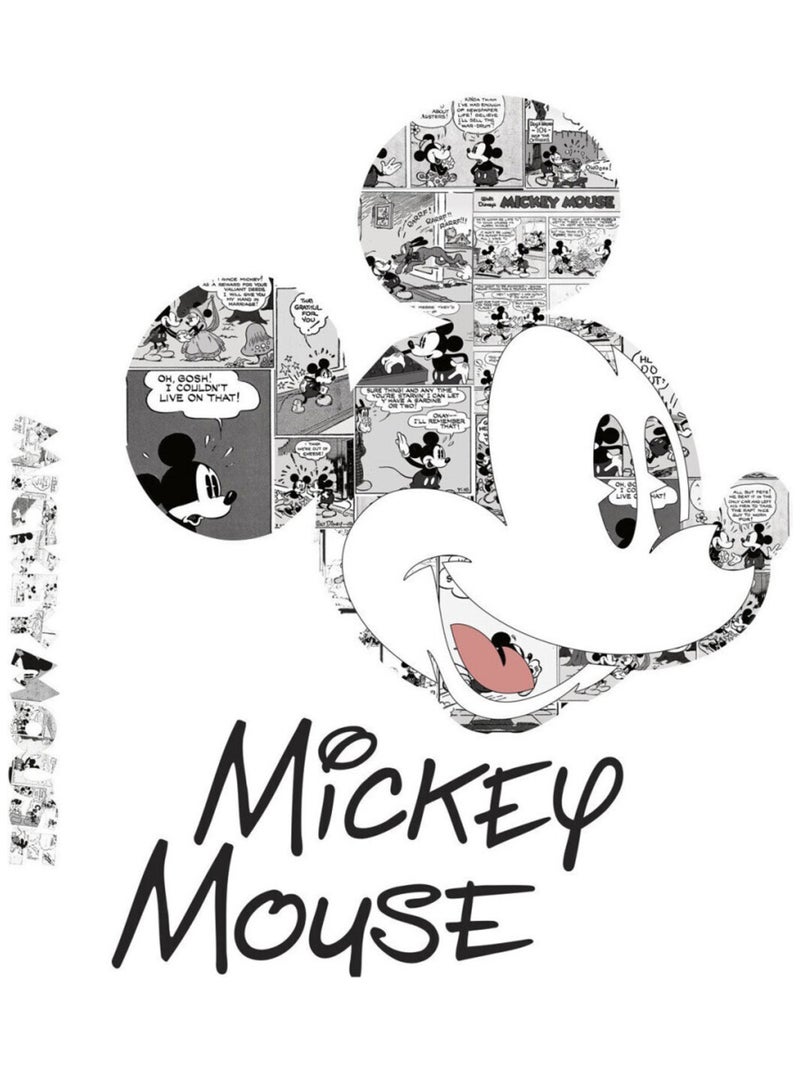 Stickers Géant Mickey Mouse Comics Disney Noir Noir - Kiabi