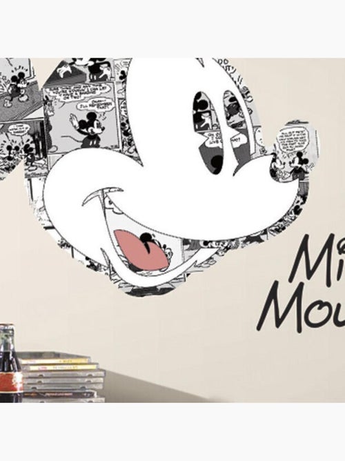 Stickers Géant Mickey Mouse Comics Disney - Kiabi