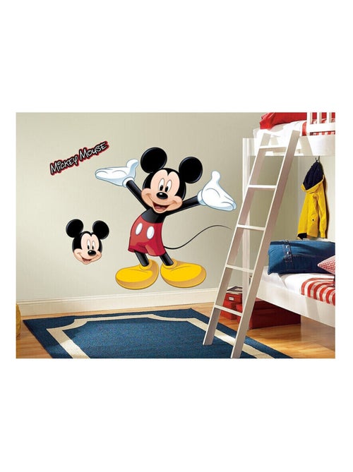 Stickers géant Mickey Mouse Disney - Kiabi
