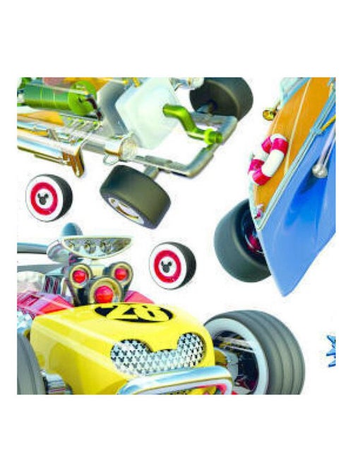 Stickers géant Mickey Racers Disney - Kiabi
