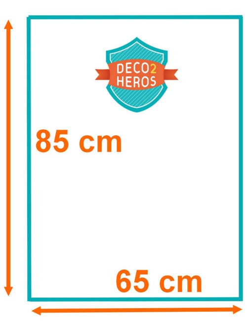 Stickers géant Minnie avec ses bijoux et sa robe à pois - Kiabi