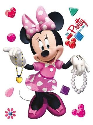 Stickers géant Minnie Disney 42.5 x 65cm