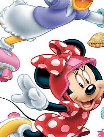 Stickers géant Minnie et Daisy Disney