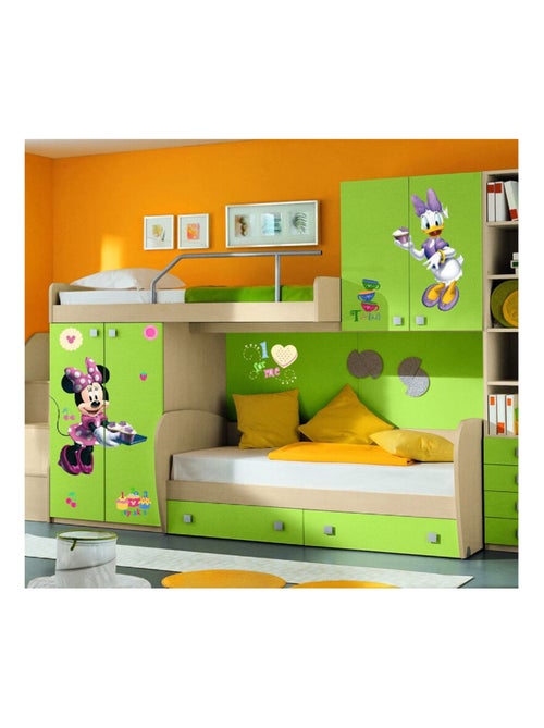 Stickers géant Minnie et Daisy Disney - Kiabi