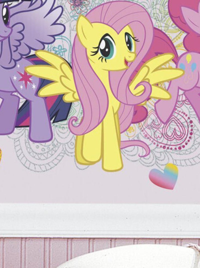 Stickers géant My Little Pony Love Multicolore - Kiabi