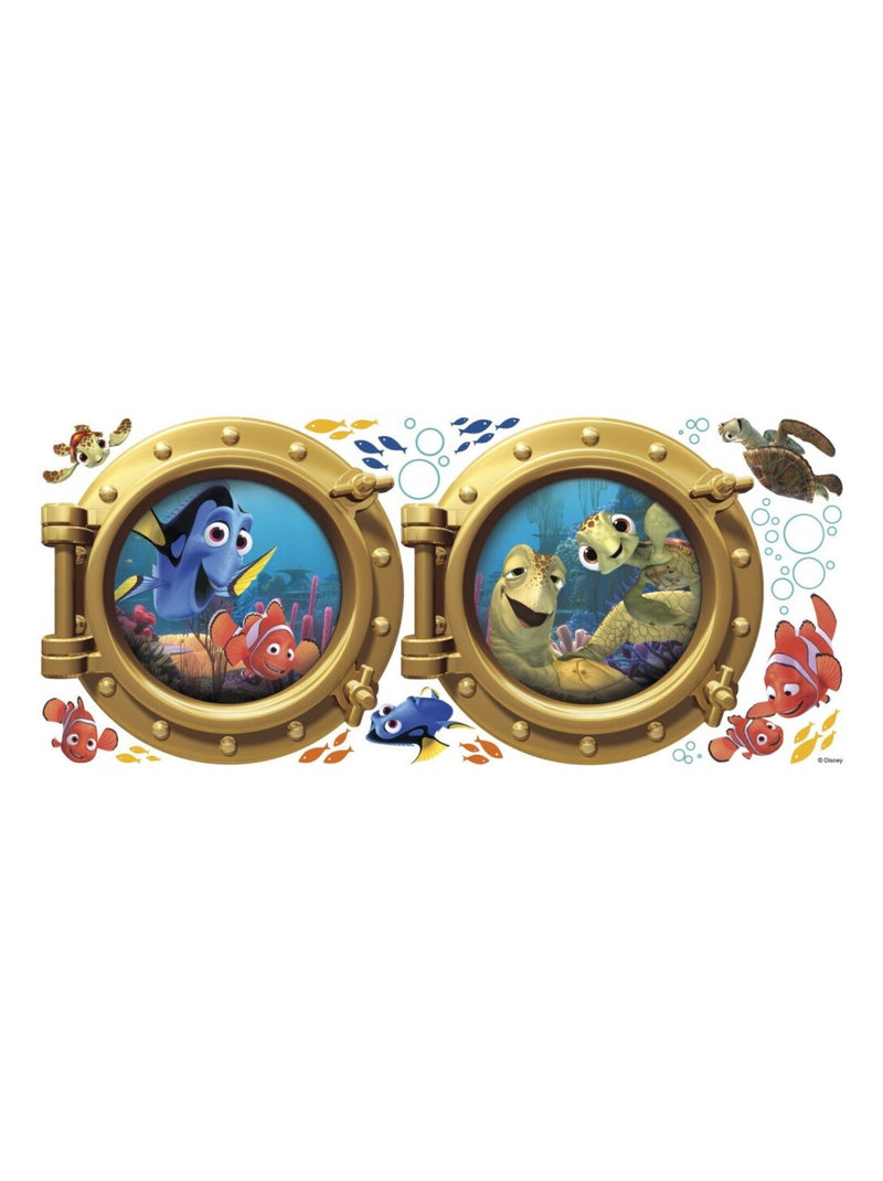 Stickers géant Némo Hublot Disney Bleu - Kiabi