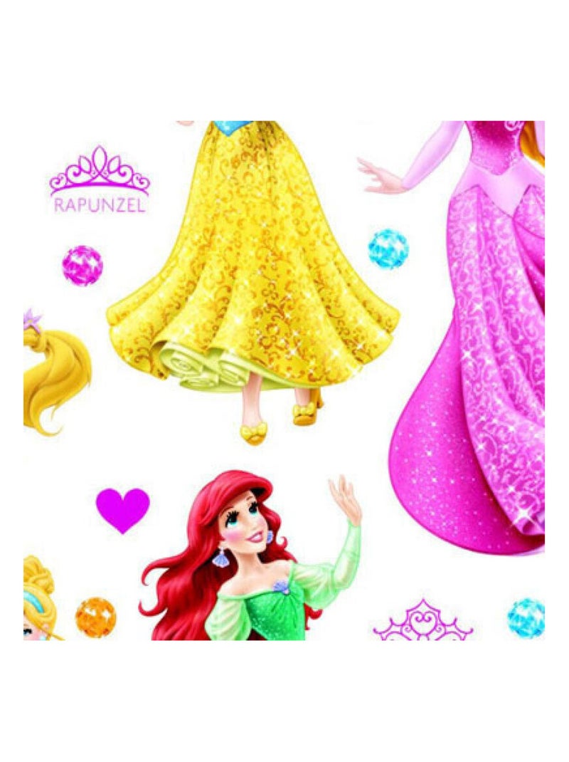 Stickers géant Princesses Disney Multicolore - Kiabi