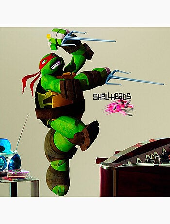 Stickers géant Raphael Tortues Ninja Nickelodeon H 90 CM