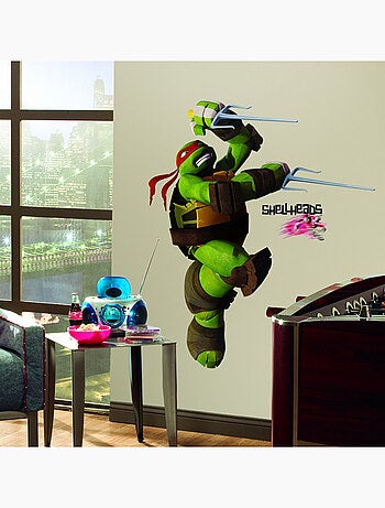 Stickers géant Raphael Tortues Ninja Nickelodeon H 90 CM