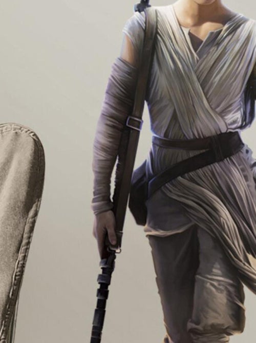 Stickers Géant Rey Star Wars - Kiabi