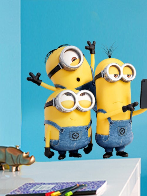 Stickers geant Selfie Les Minions - Kiabi