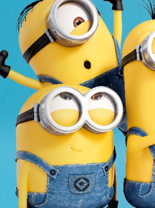 Stickers geant Selfie Les Minions - Kiabi