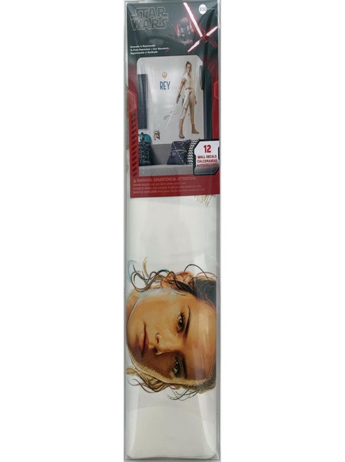 Stickers Géant Star Wars - modèle Rey L'Ascension de Skywalker - Kiabi