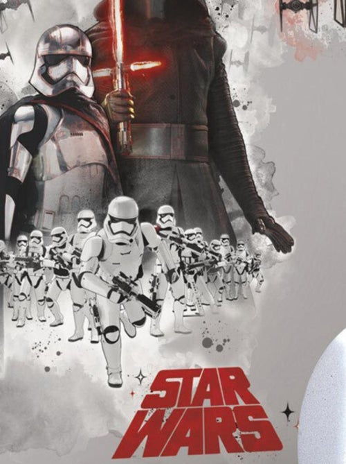 Stickers géant Star Wars Kylo Ren & Stormtroopers - Kiabi