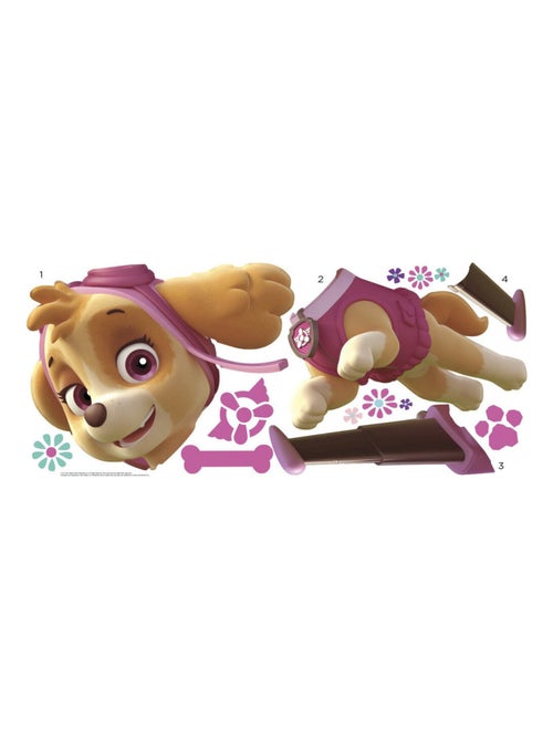 Stickers géant Stella Pat' Patrouille repositionnable - Kiabi