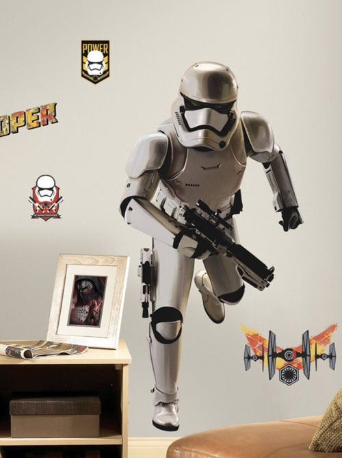 Stickers Géant Stormtrooper Episode VII Star Wars Run - Kiabi