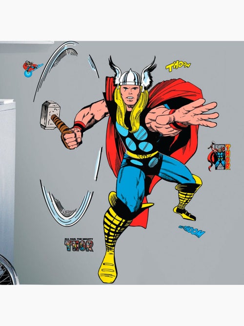Stickers Géant Thor Comics Marvel - Kiabi