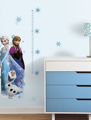 Stickers géant Toise La Reine des Neiges Disney