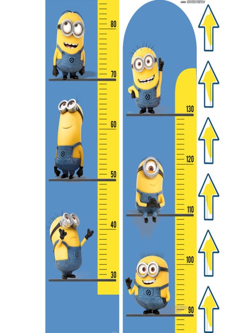 Stickers geant Toise Les Minions - Kiabi