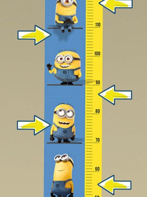 Stickers geant Toise Les Minions - Kiabi