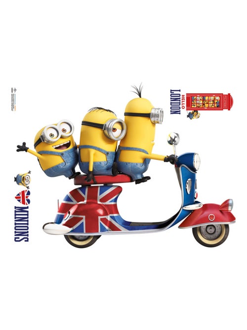 Stickers geant Vespa Les Minions - Kiabi