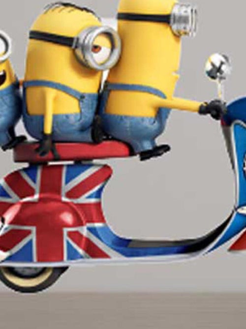 Stickers geant Vespa Les Minions - Kiabi