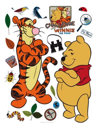Stickers géant Winnie & Tigrou à l'aventure Disney