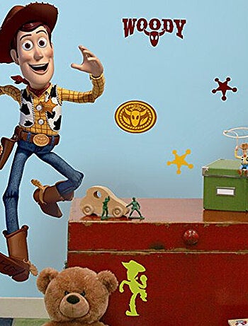 Stickers géant Woody Toy Story Disney